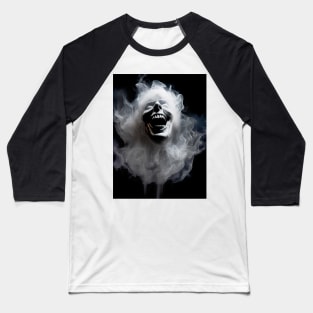 Halloween Ghost 6: Sinister Ghost Laughing Baseball T-Shirt